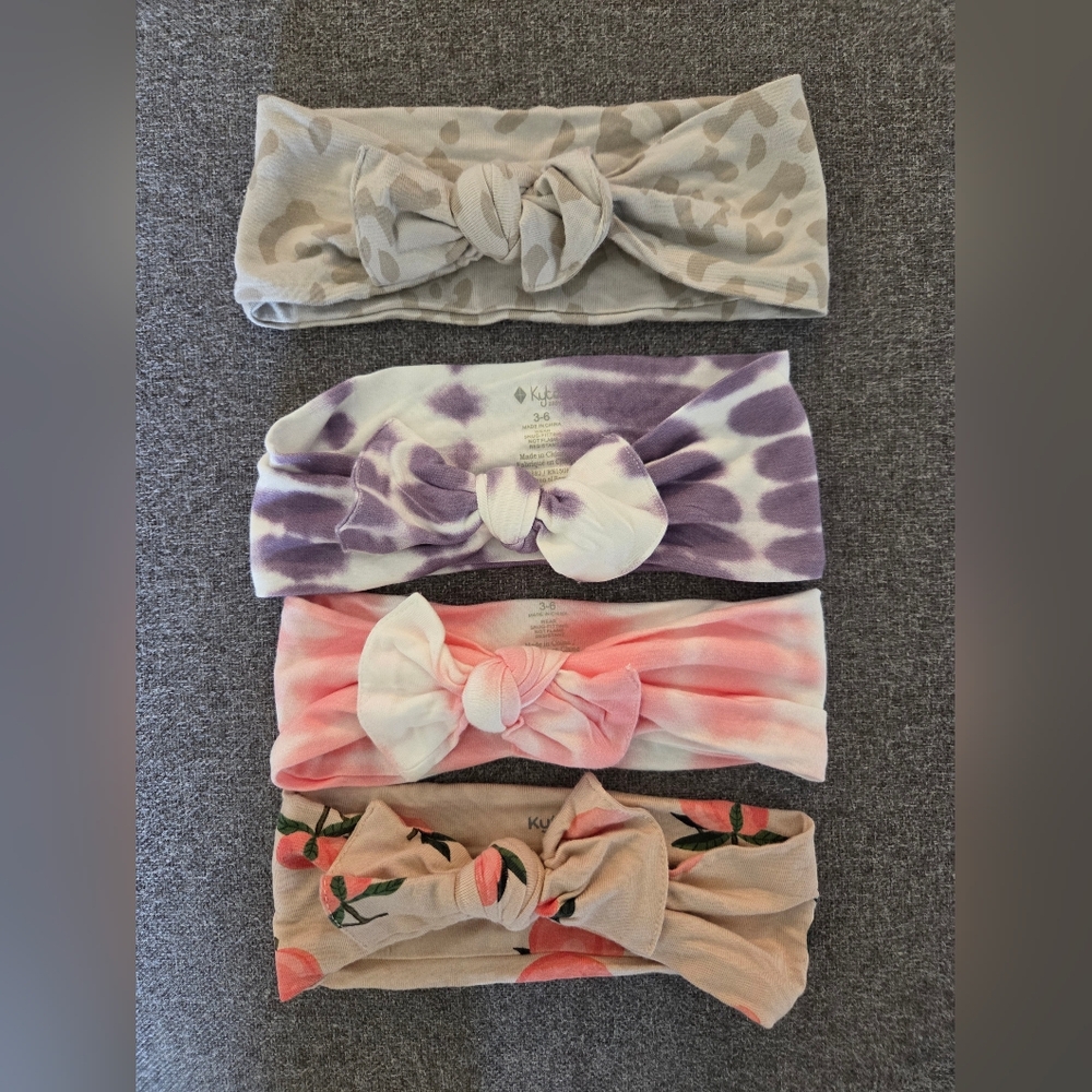 KYTE BABY Bamboo Bow Headbands Lot